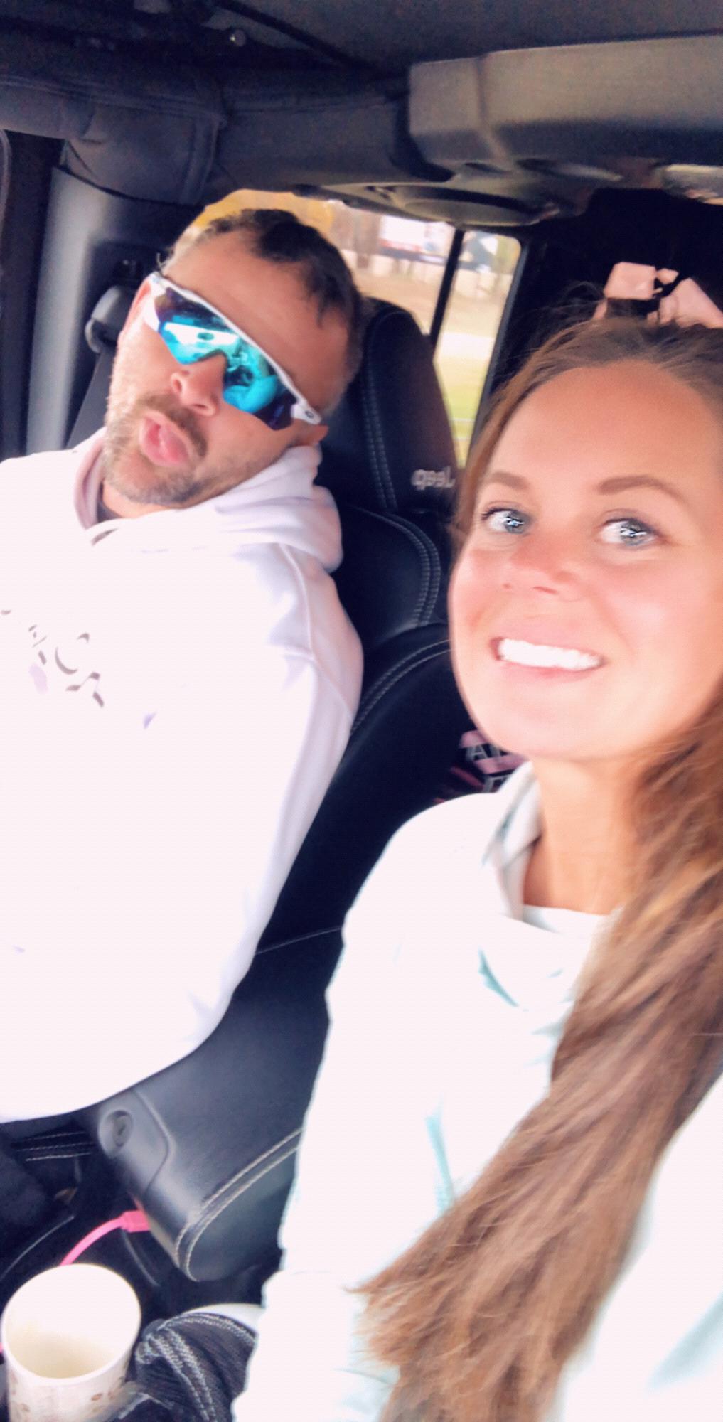 Our first time driving the ANONYMOUS jeep