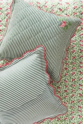 Iluka Cotton Printed Floral Euro Sham