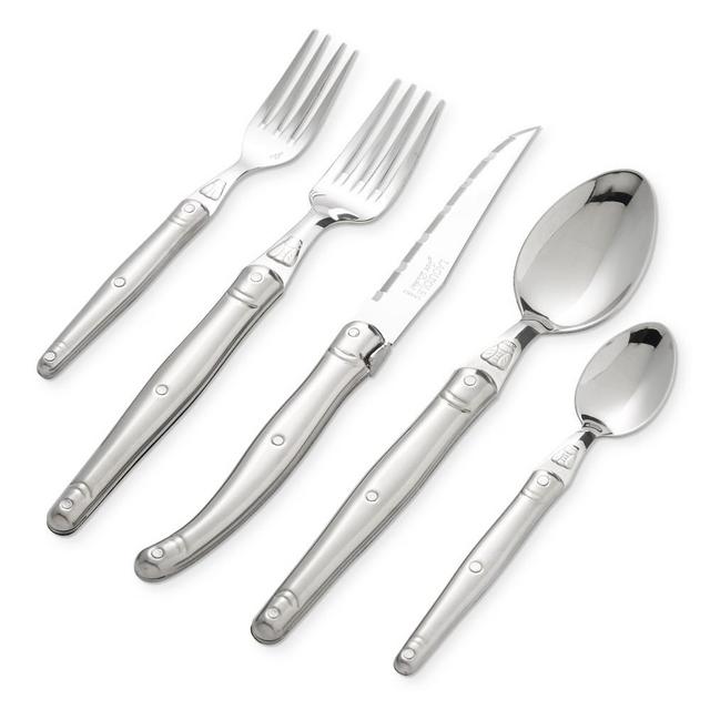 Laguiole 20-Piece Flatware Set With In-drawer Box, Stainless Steel