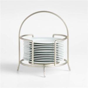 Cambridge 6" Appetizer Plates with Stand, Set of 12