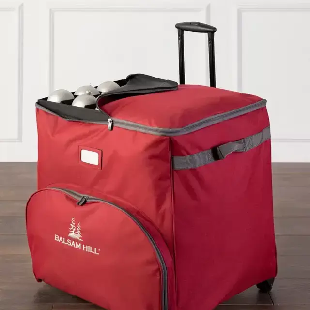 Deluxe Rolling Ornament Chest