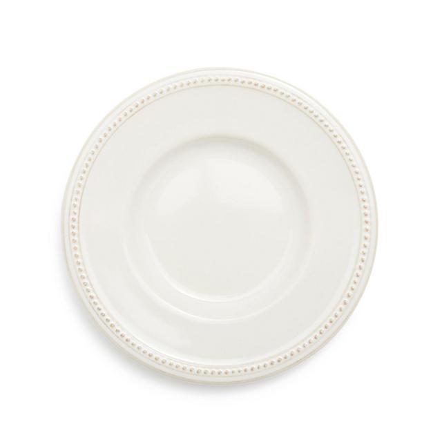 Pearl Stoneware Bread Plate