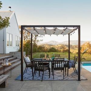 Fairmont Roman Shade Pergola - Threshold™