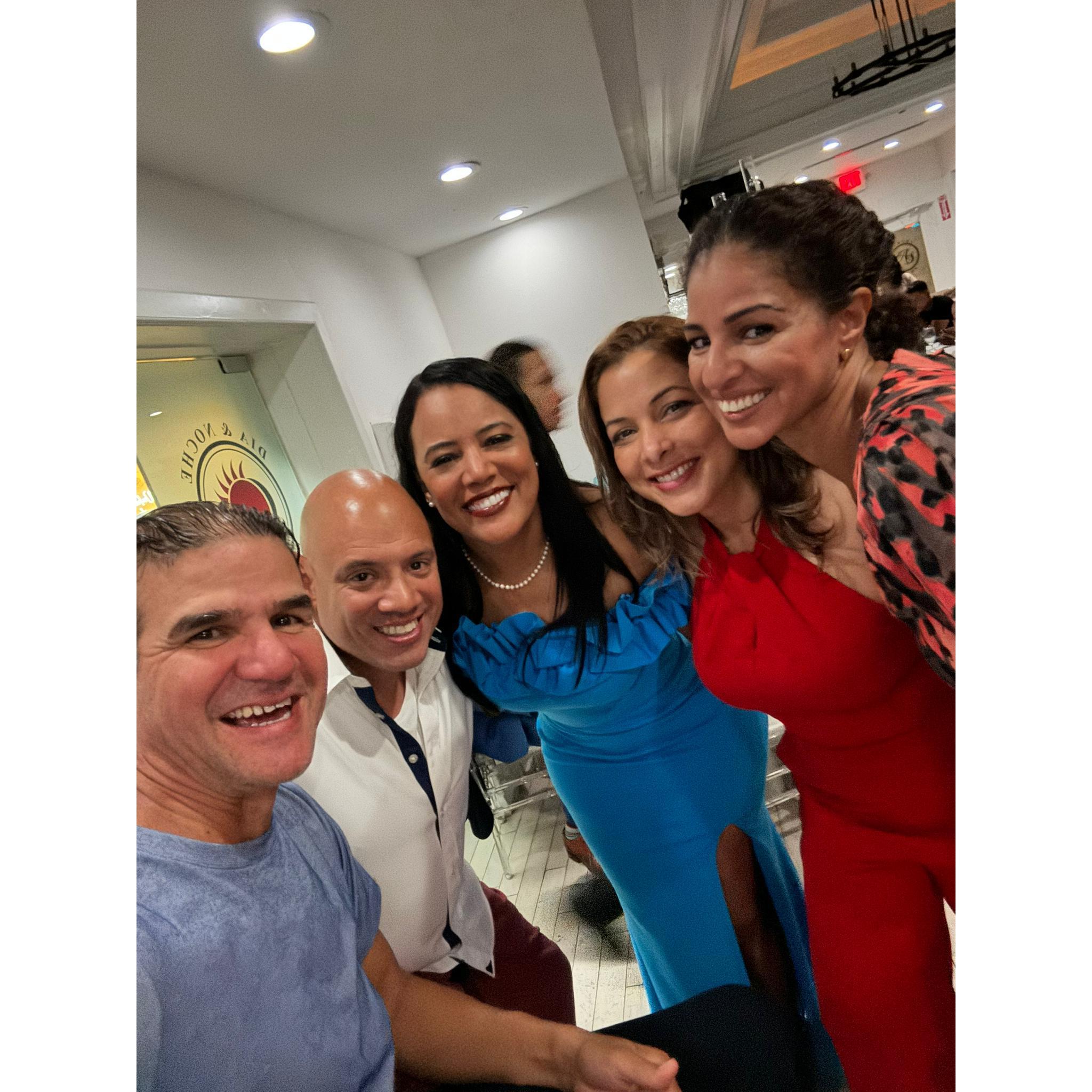 Fianny always a doll. Annie & Martin one of our favorite couples!