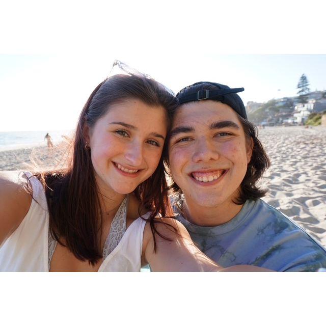For our third anniversary together, we took a little trip down to Laguna Beach and ate fettuccini alfredo on the beach! At this point, Nicholas could tell Hannah was an expert chef! 07|19|2020