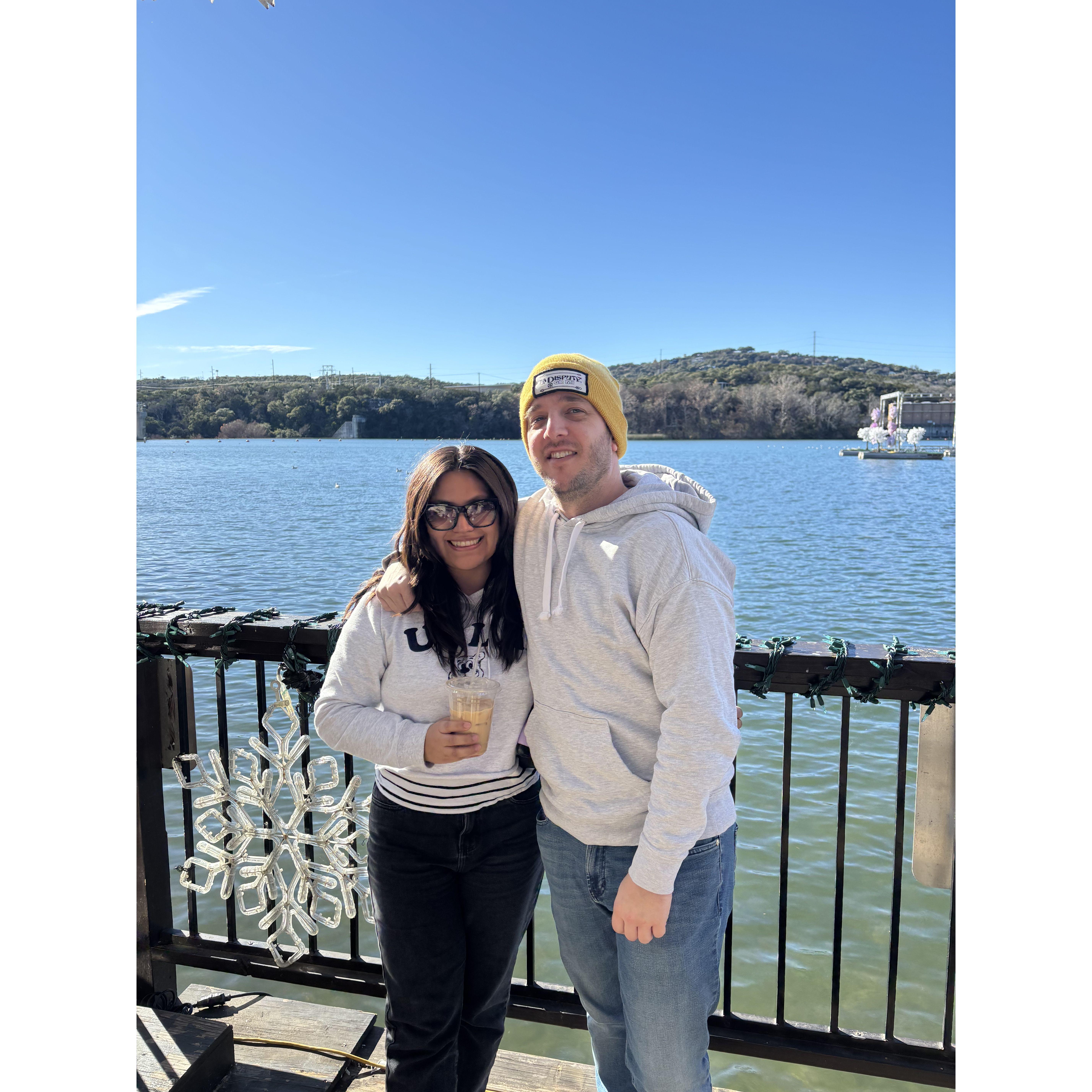 Visiting Austin together!