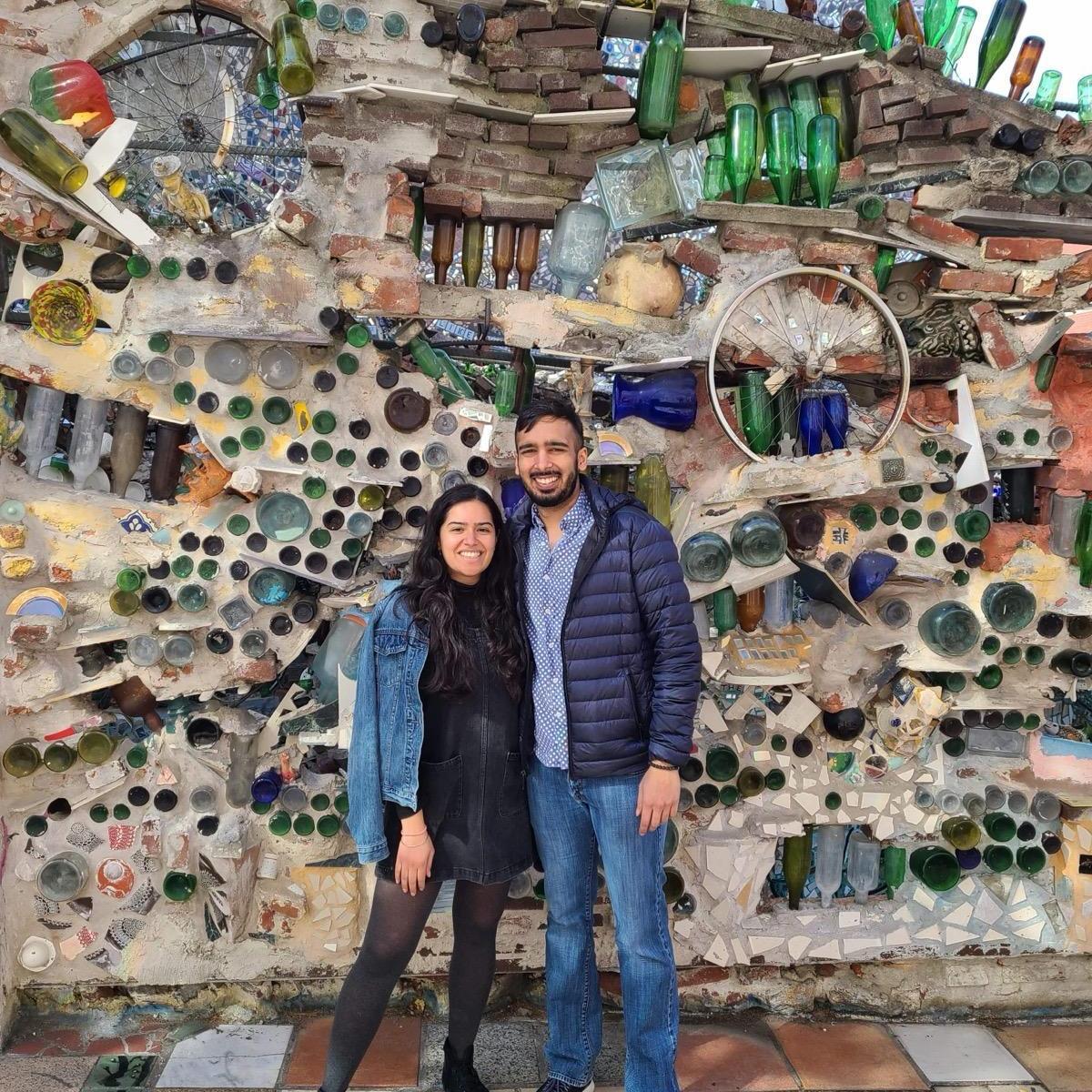 Visting Philly - Hans's hometown where he grew up!