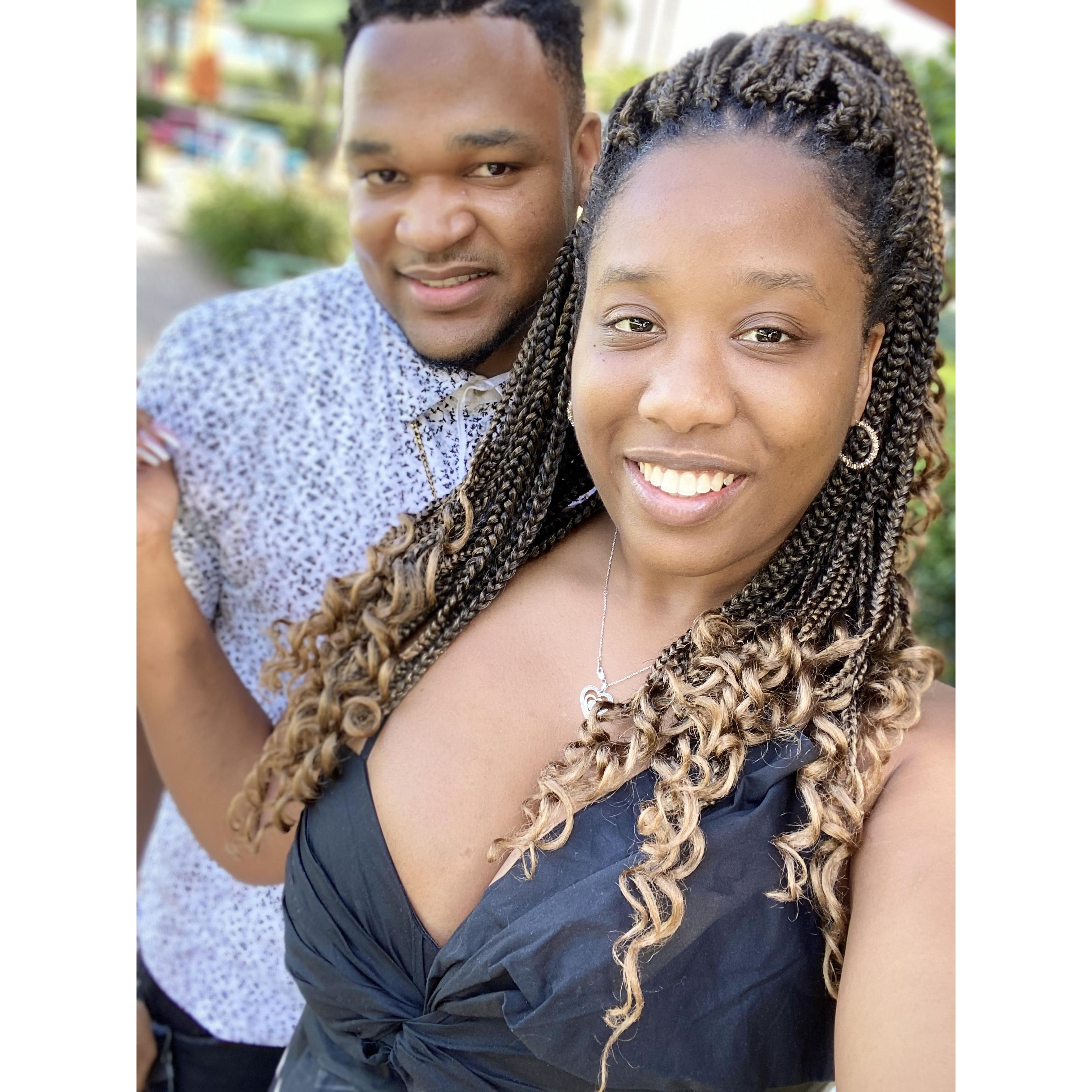 This was the day that we got engaged.
