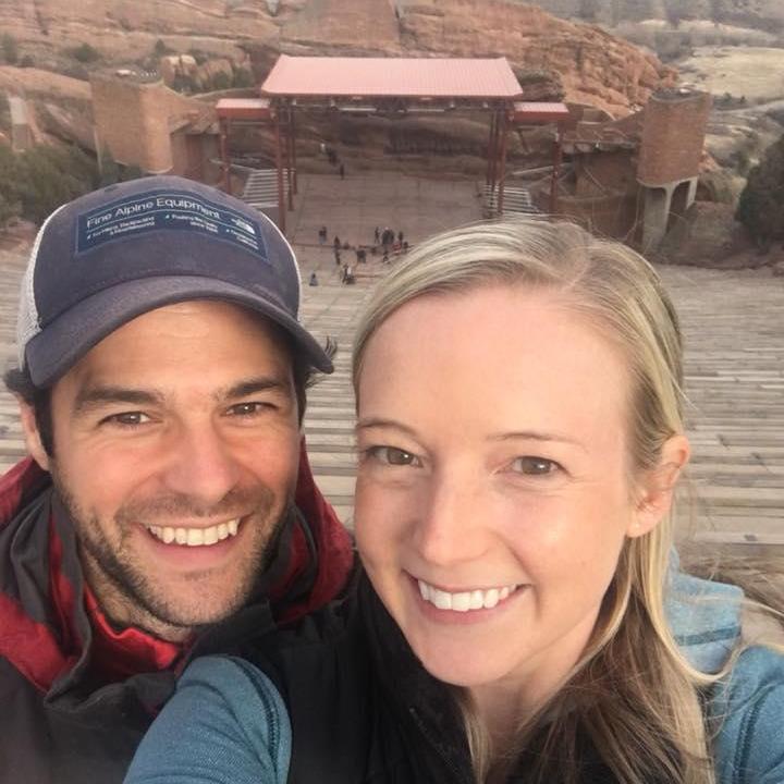 First time at Red Rocks together!