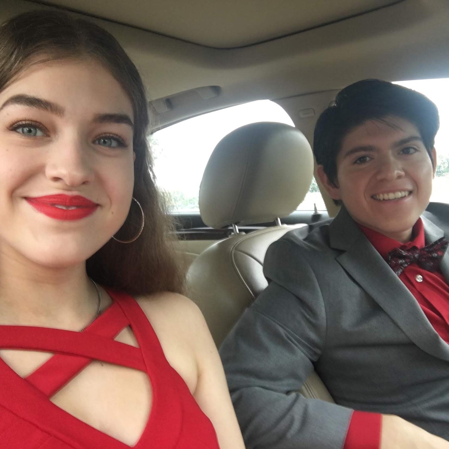 Senior year homecoming.