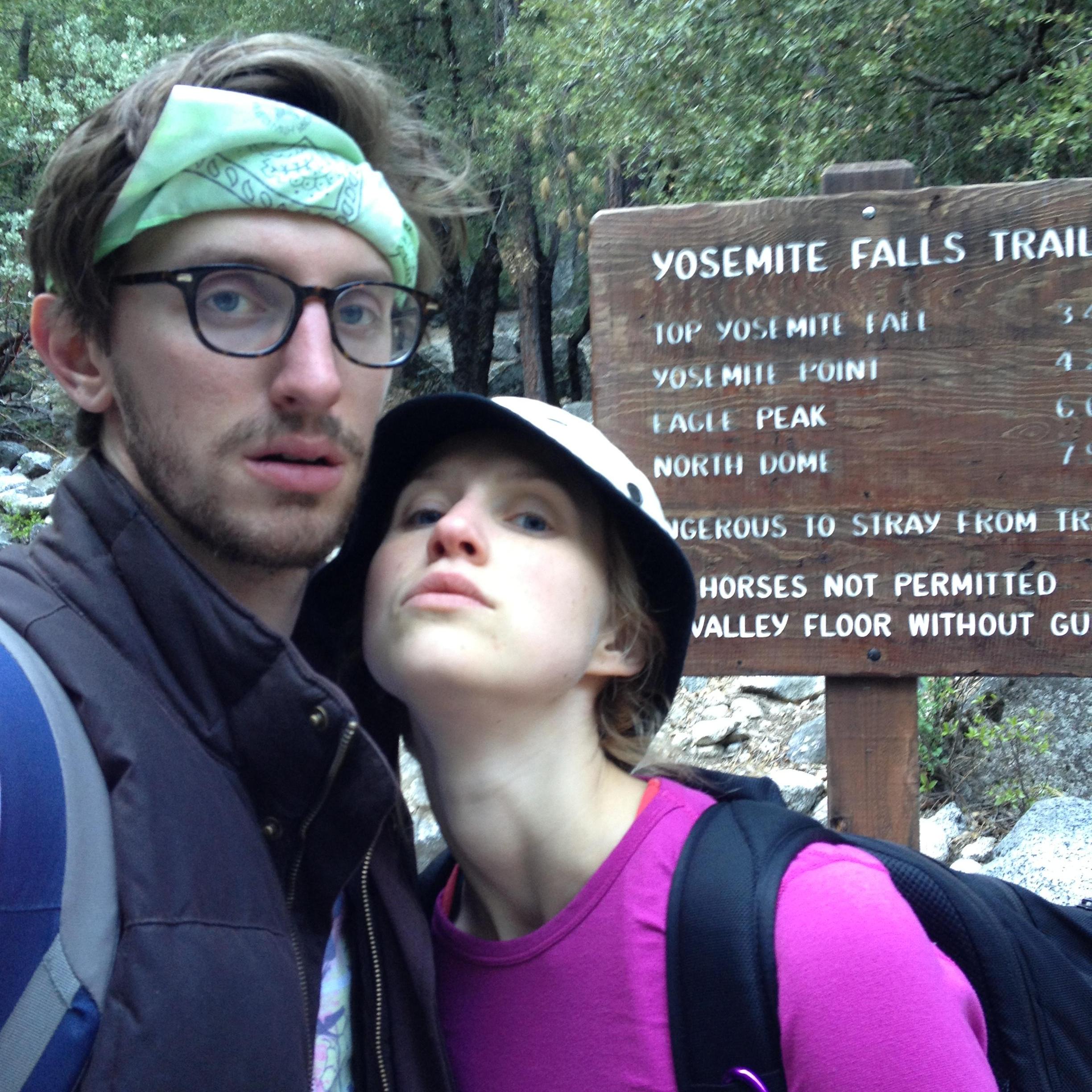 We hiked. Yosemite, CA, 2013.