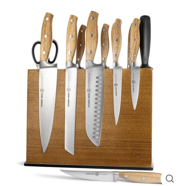 Forged Acacia, 14-Piece Knife Block Set