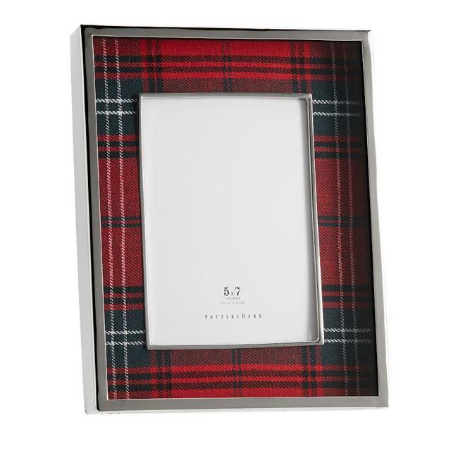 Lynbrook Plaid Picture Frame, 5"x 7"