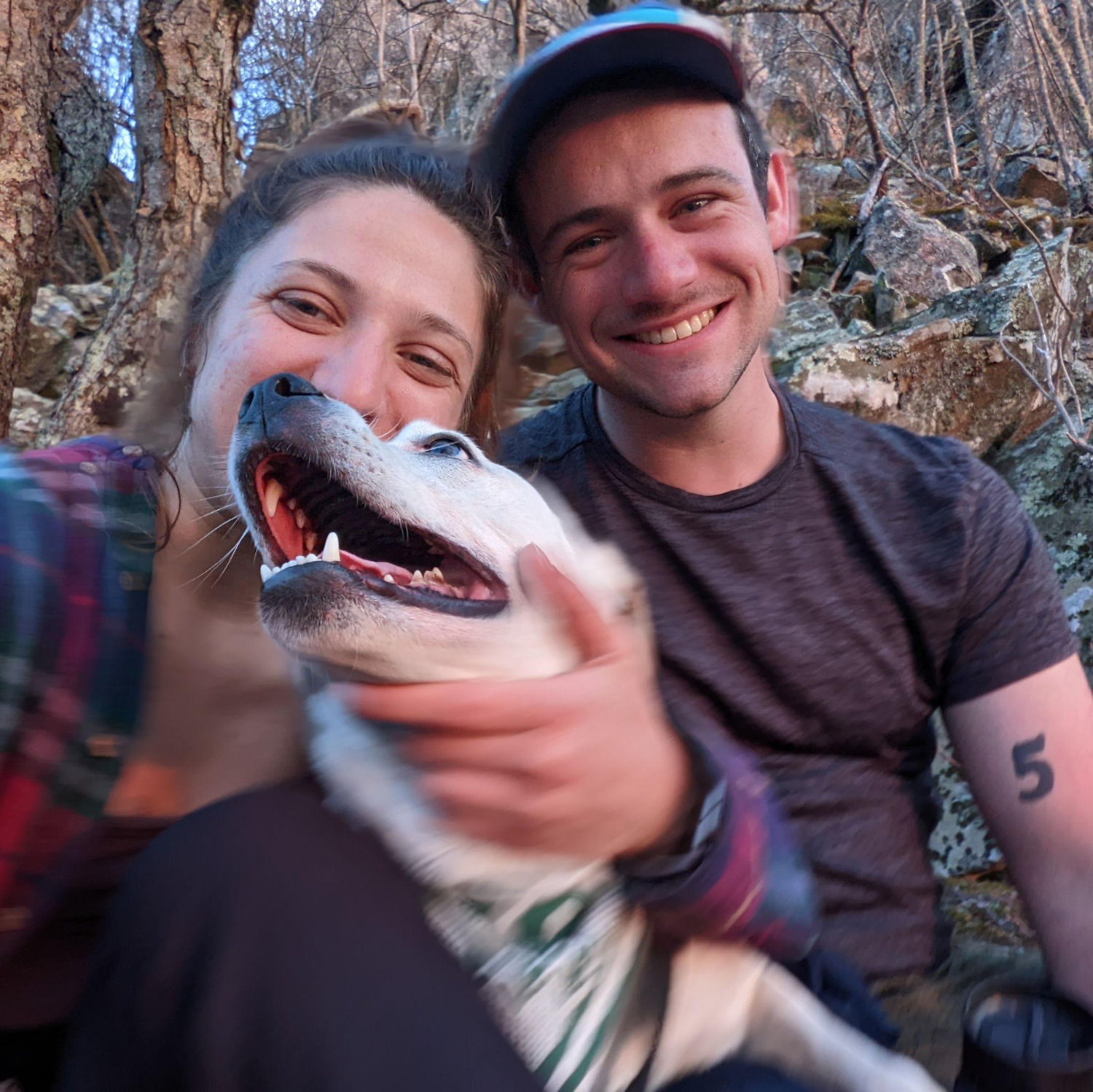 First anniversary camping trip at Shenandoah National Park with our Tuggo