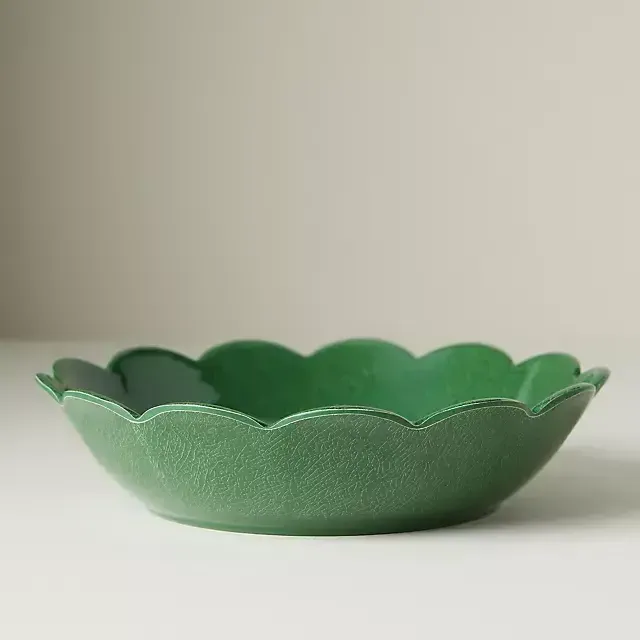Annette Melamine Pasta Bowls, Set of 4