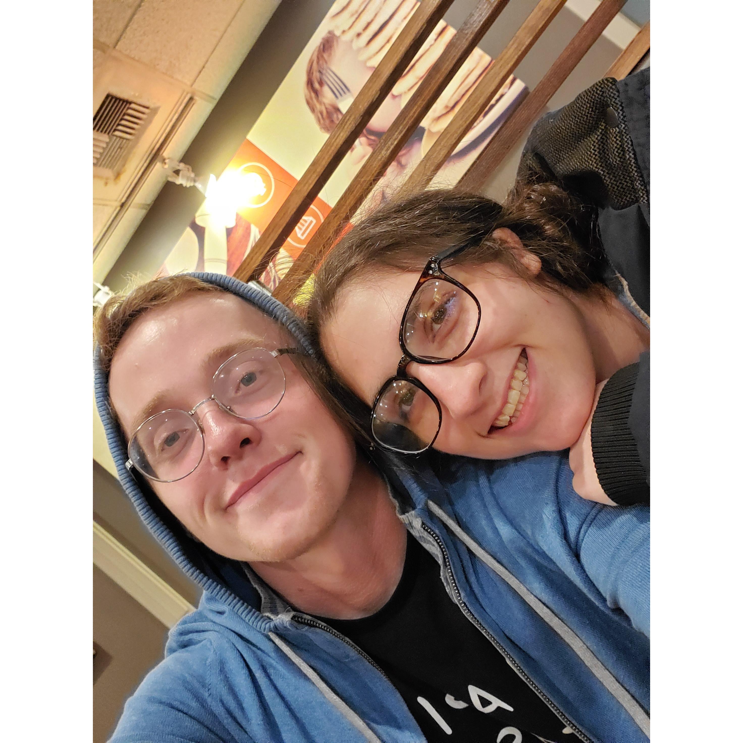 Our first couple picture together.
