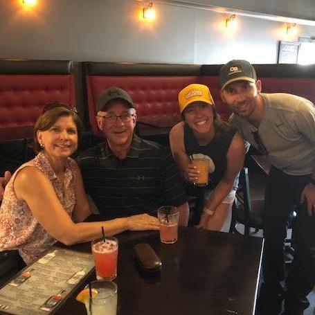 Brittany's parents: Steve & Ceil