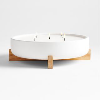 Wilmette Citronella Candle with Wooden Stand