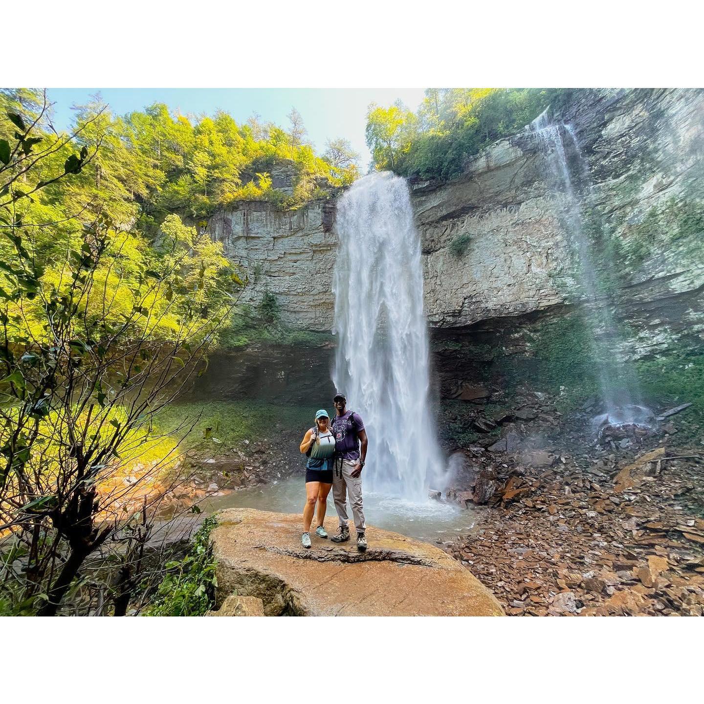 Hiking in Tennessee.