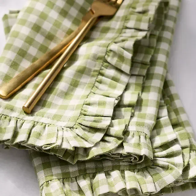 Brynn Gingham Napkins, Set of 2