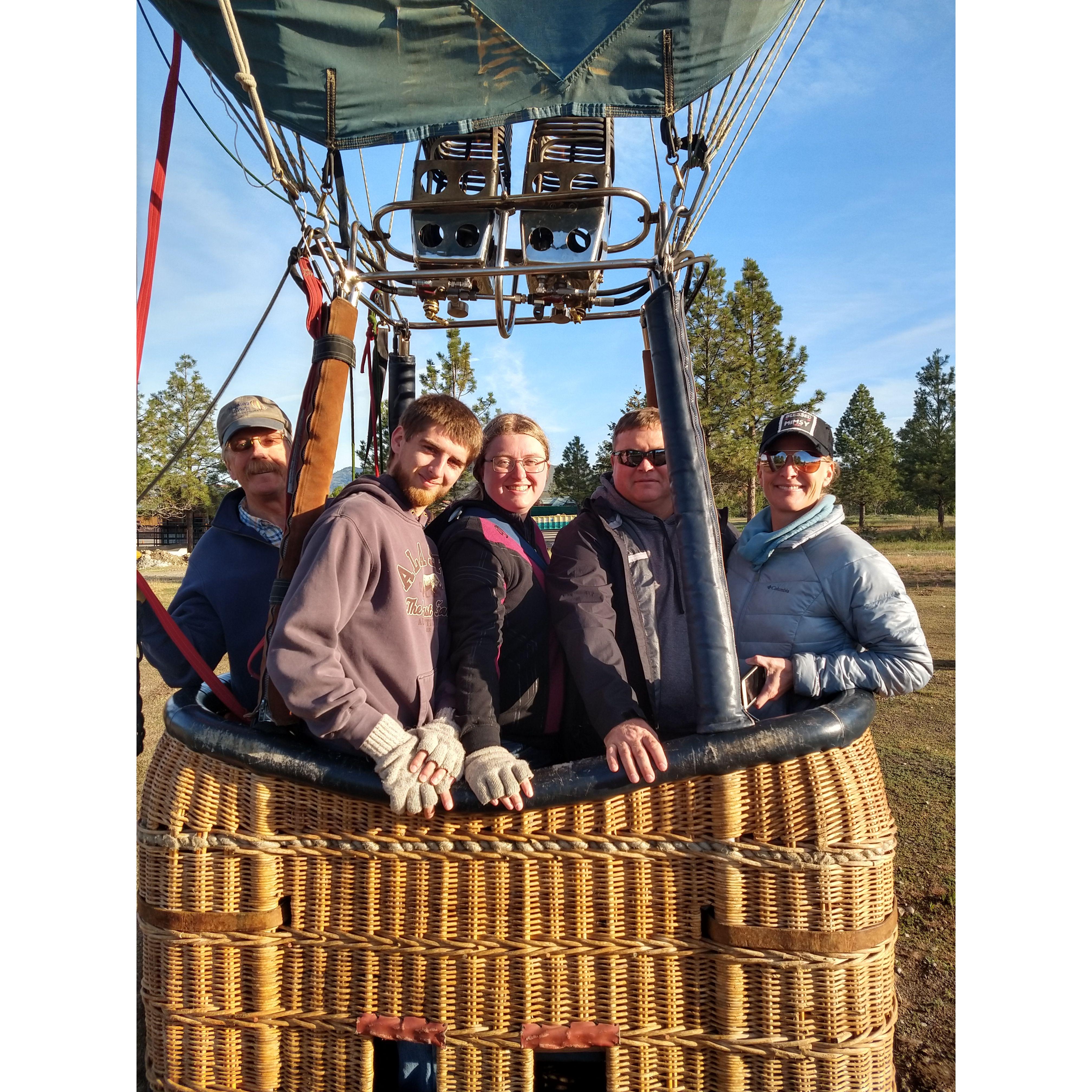 Hot Air Balloons in Winthrop