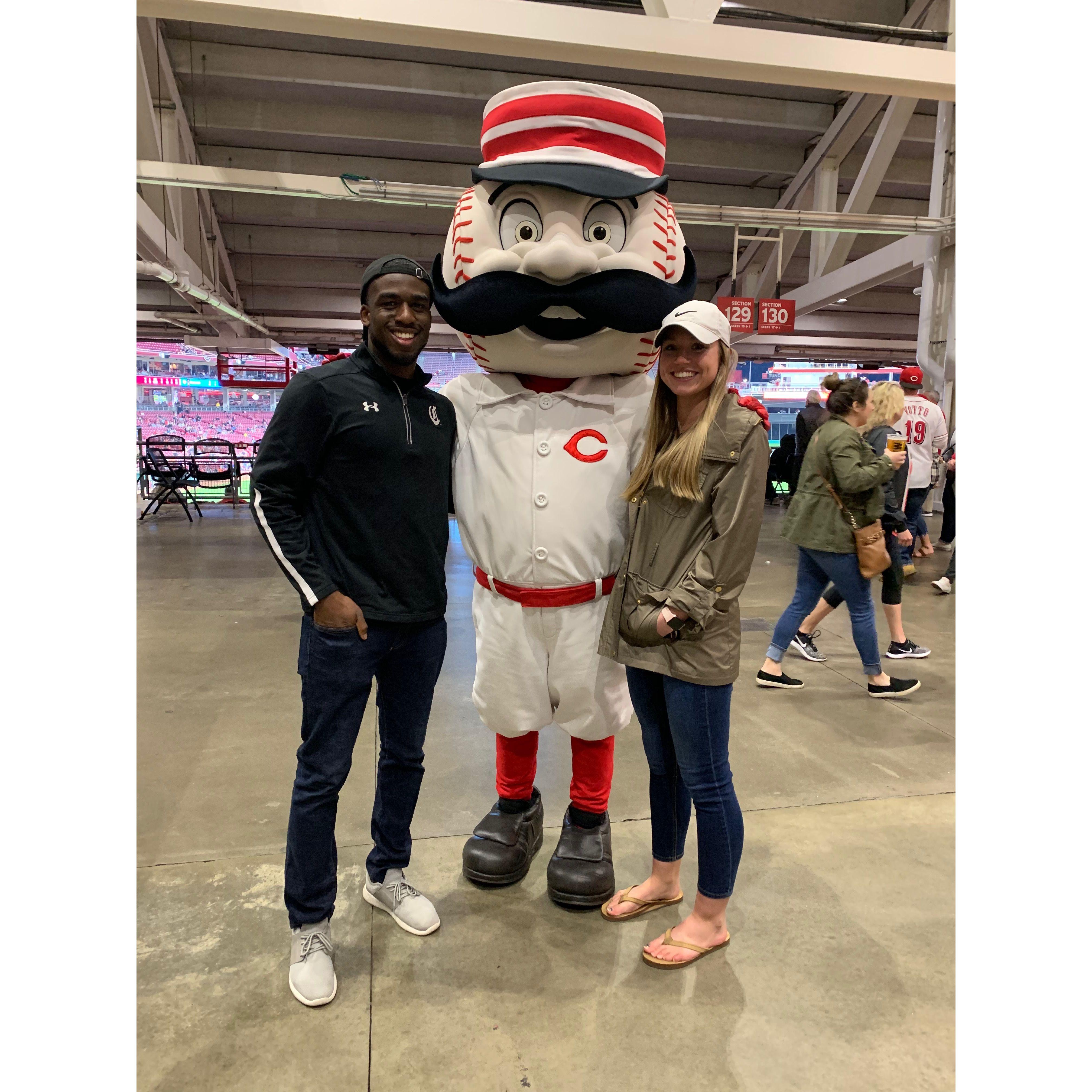 The beginning of our relationship in Cincinnati, Ohio