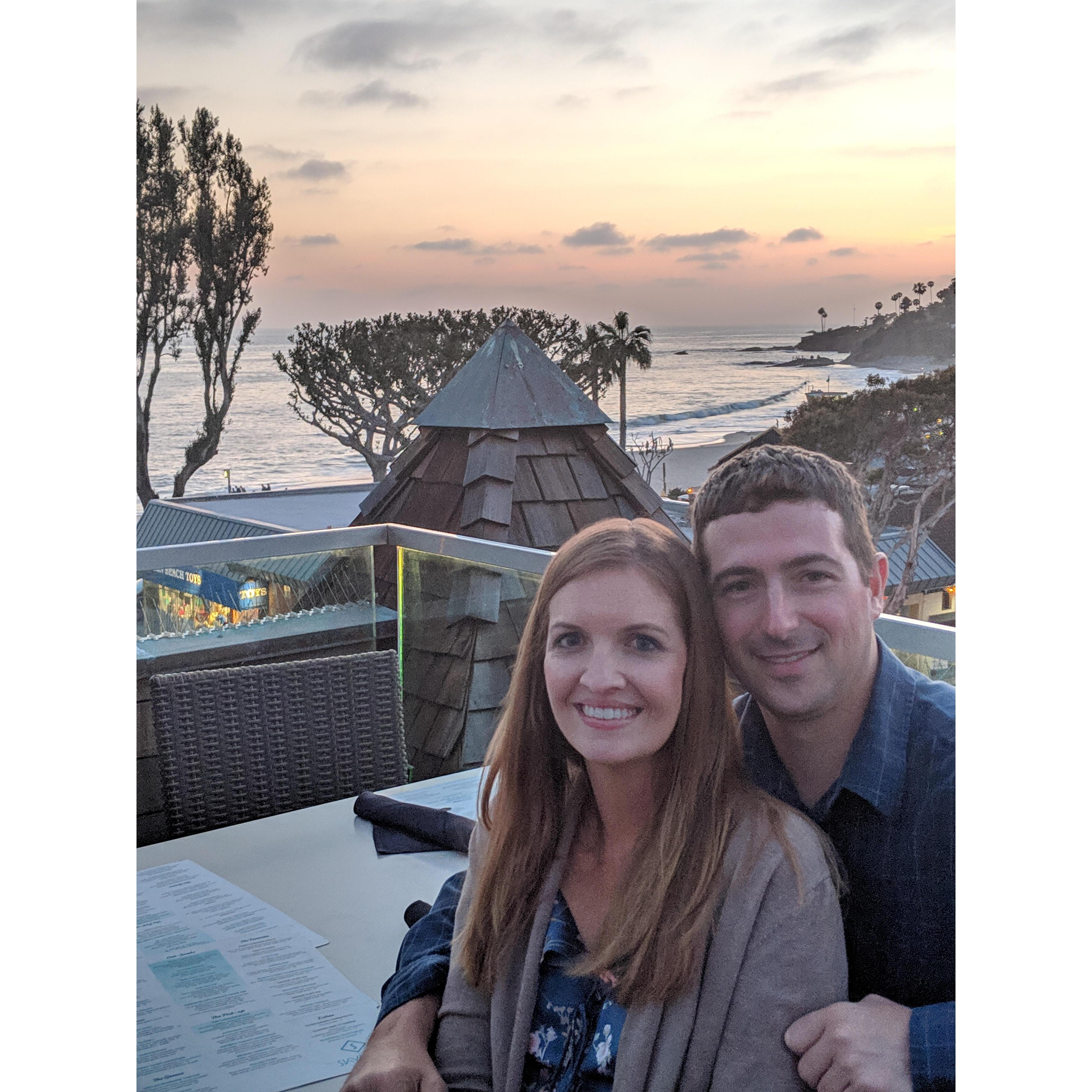 Dinner in Malibu