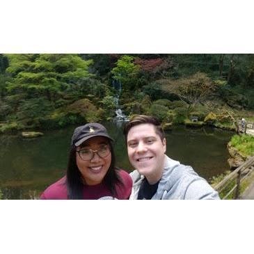 Portland Japanese Garden, April 2018