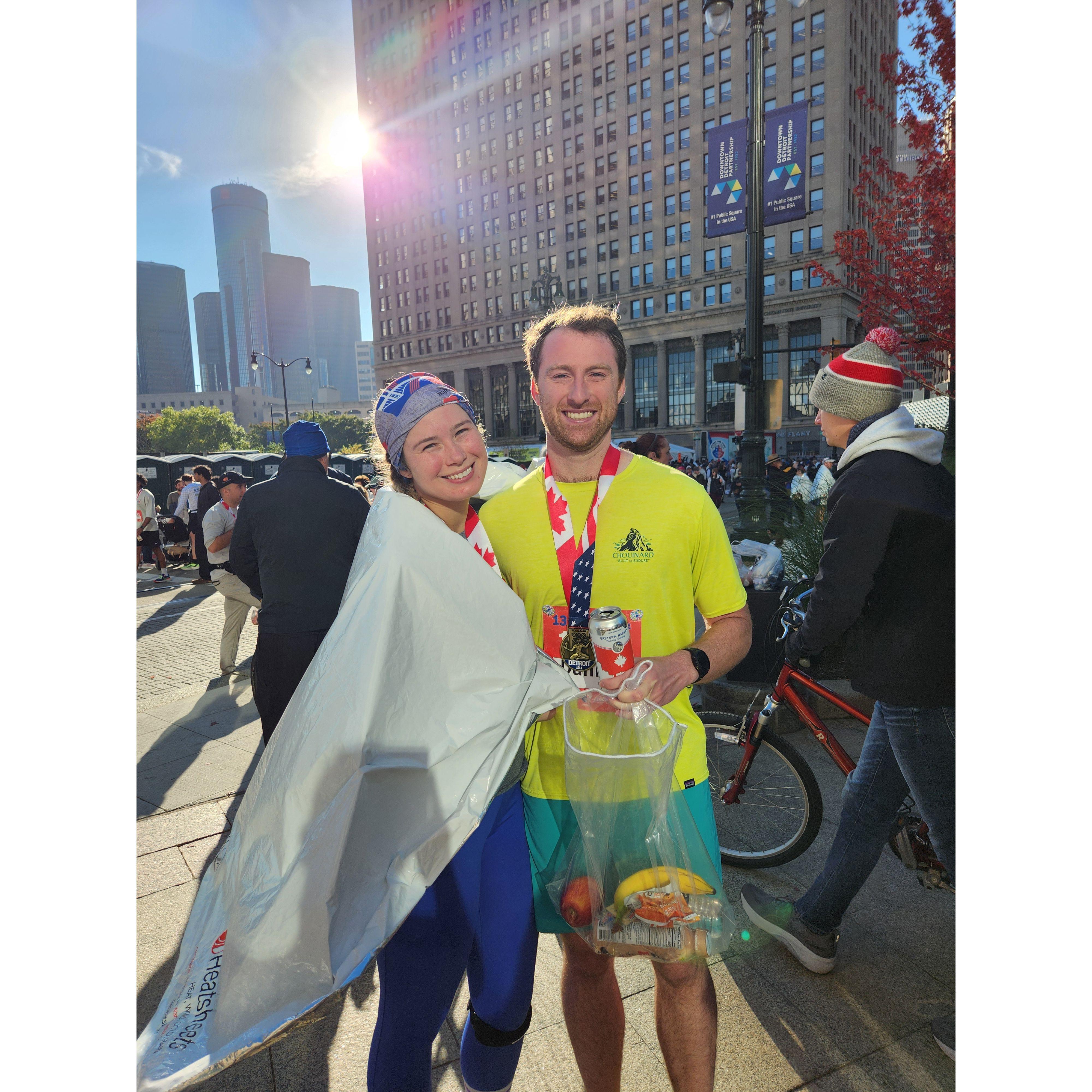 Our first half marathon!