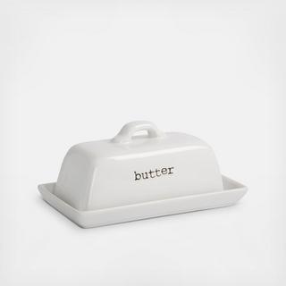 Rectangular Covered Butter Dish