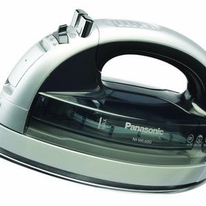 Panasonic NI-WL600 Cordless Multi-Directional Iron, Stainless Steel Soleplate, Silver/Black