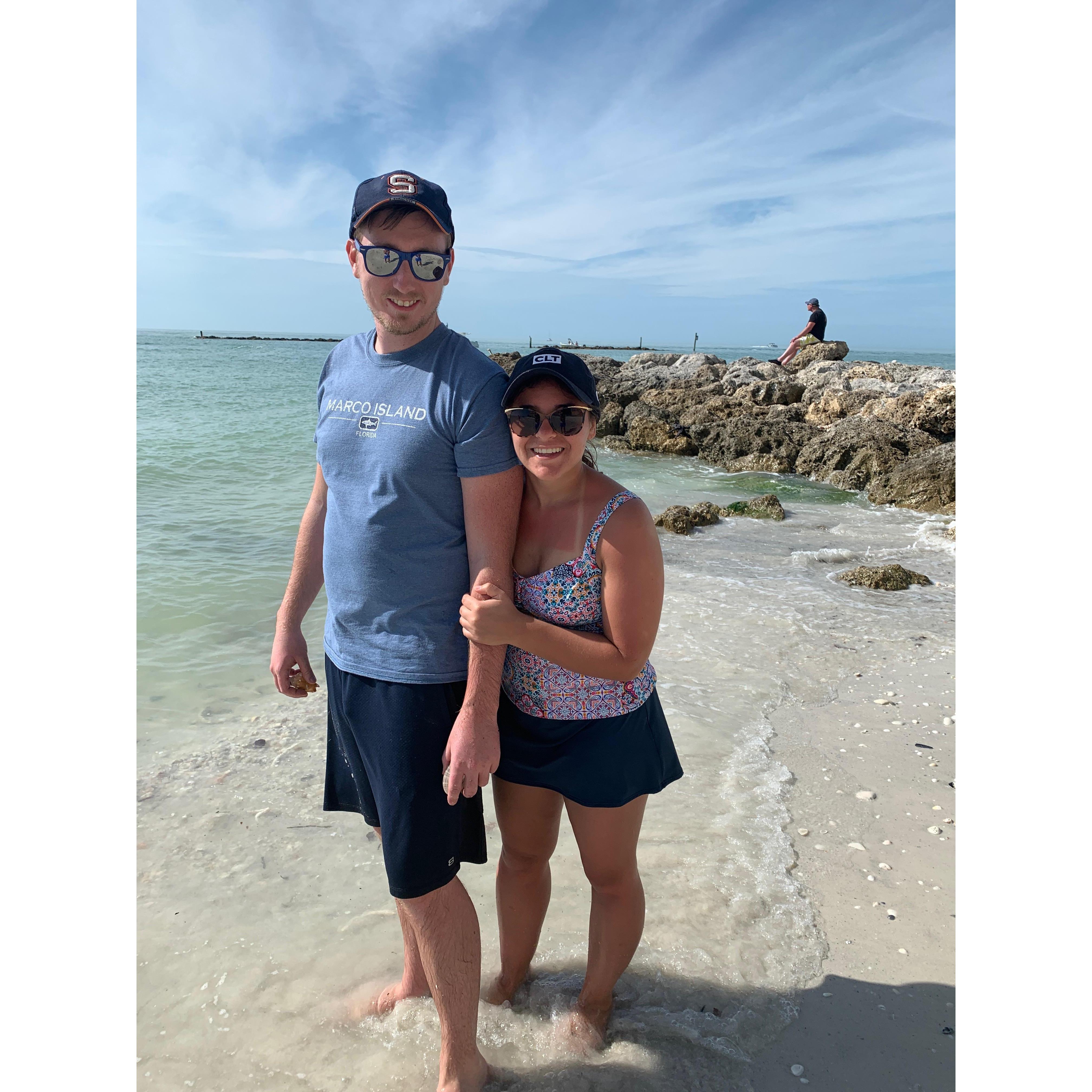 Vacationing in Marco Island with Paul and Sue!