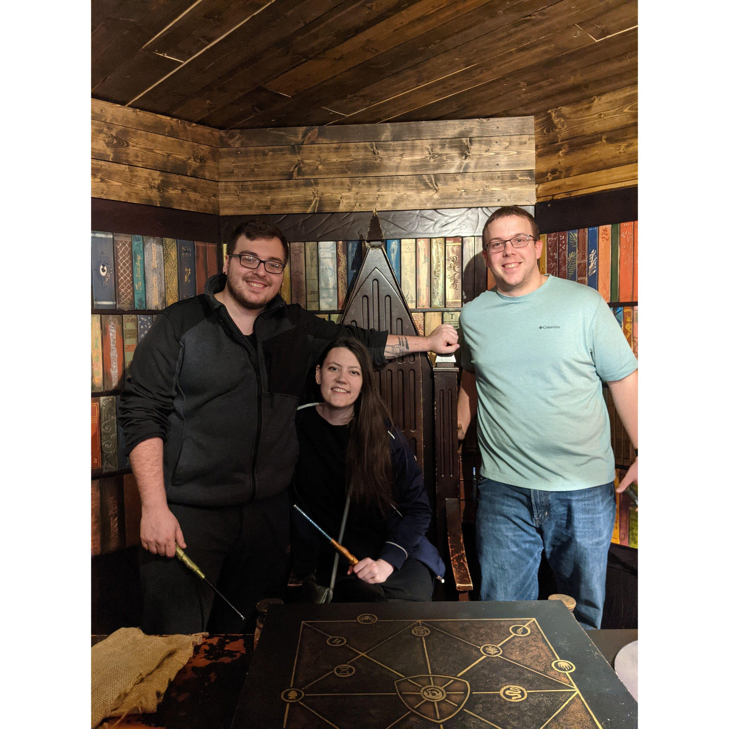 We finished an escape room with Sam for one of Jon's birthdays