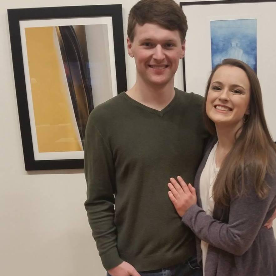 Monica's UW-La Crosse Juried Art Show, February 2018