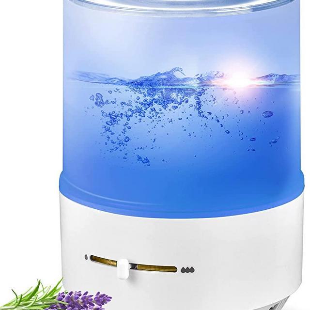 UmorAiro UH2 Humidifiers for Bedroom Gift for Woman, 25dB Quiet Cool Mist Humidifiers Essential Oil Diffuser with 7 Color Light, 3L Top-Refilling Humidifiers Air Humidifier, Stepless Adjustment