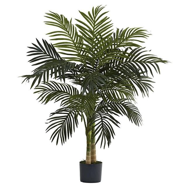 Nearly Natural 5357 4ft. Golden Cane Palm Tree