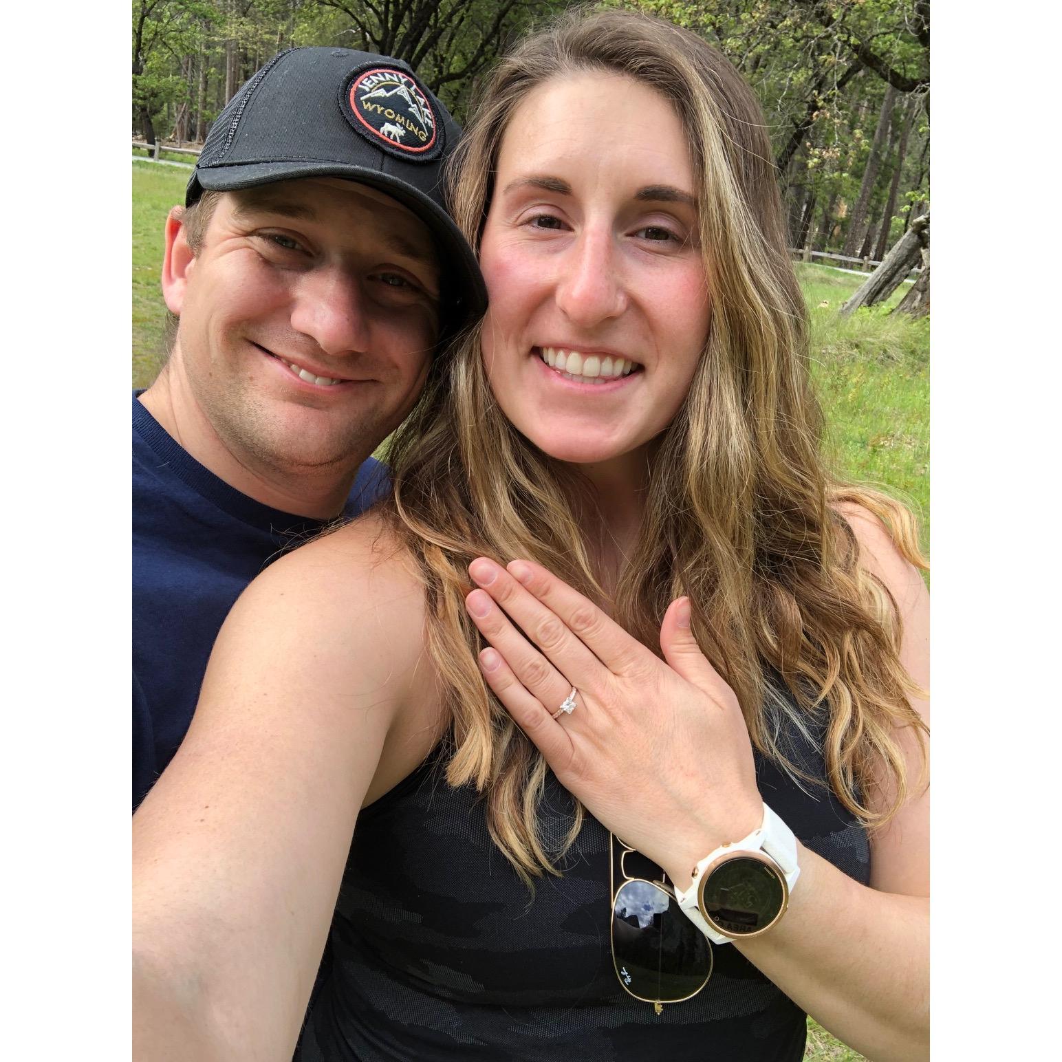 Right after Rich proposed!