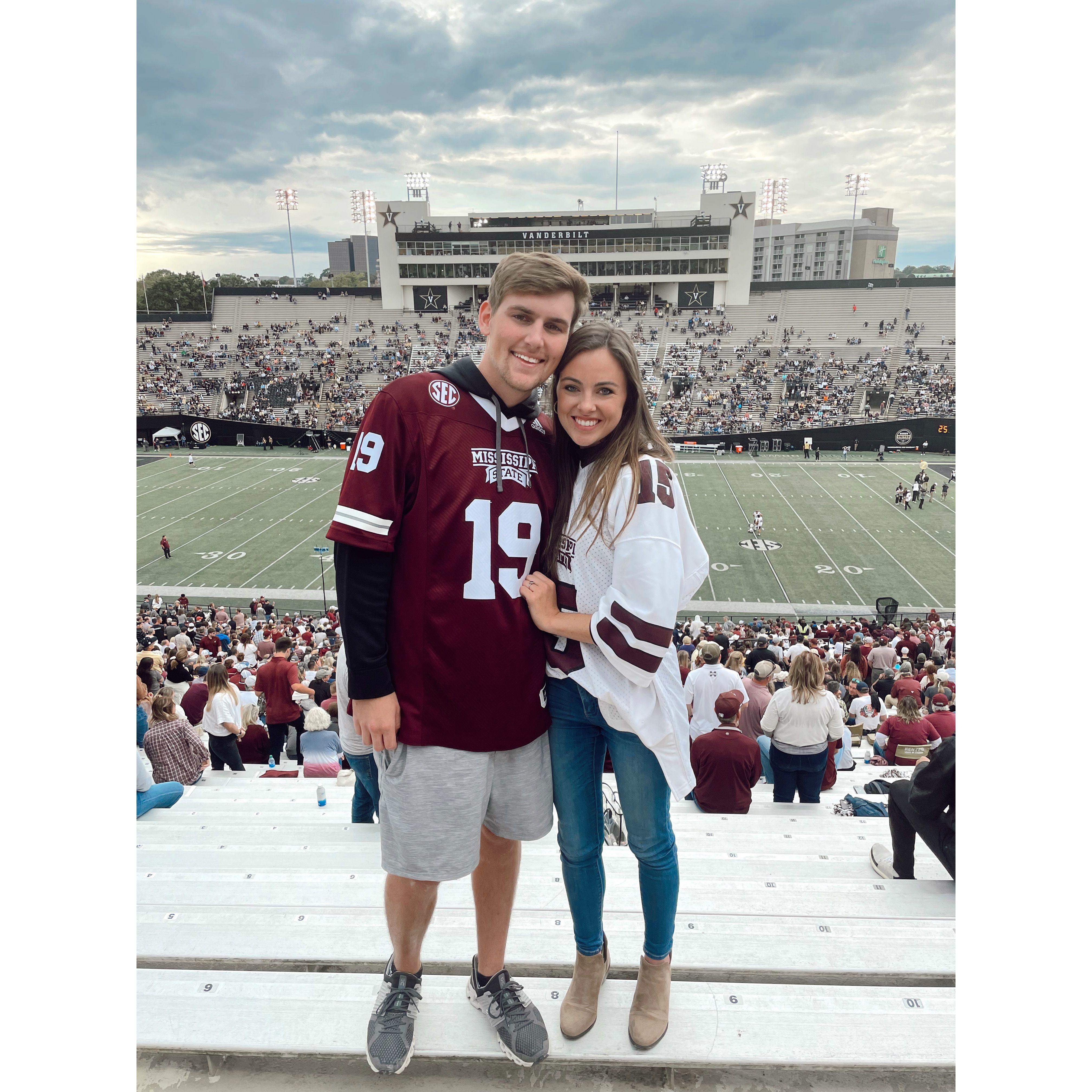 Mississippi State @ Vandy, October 24, 2021