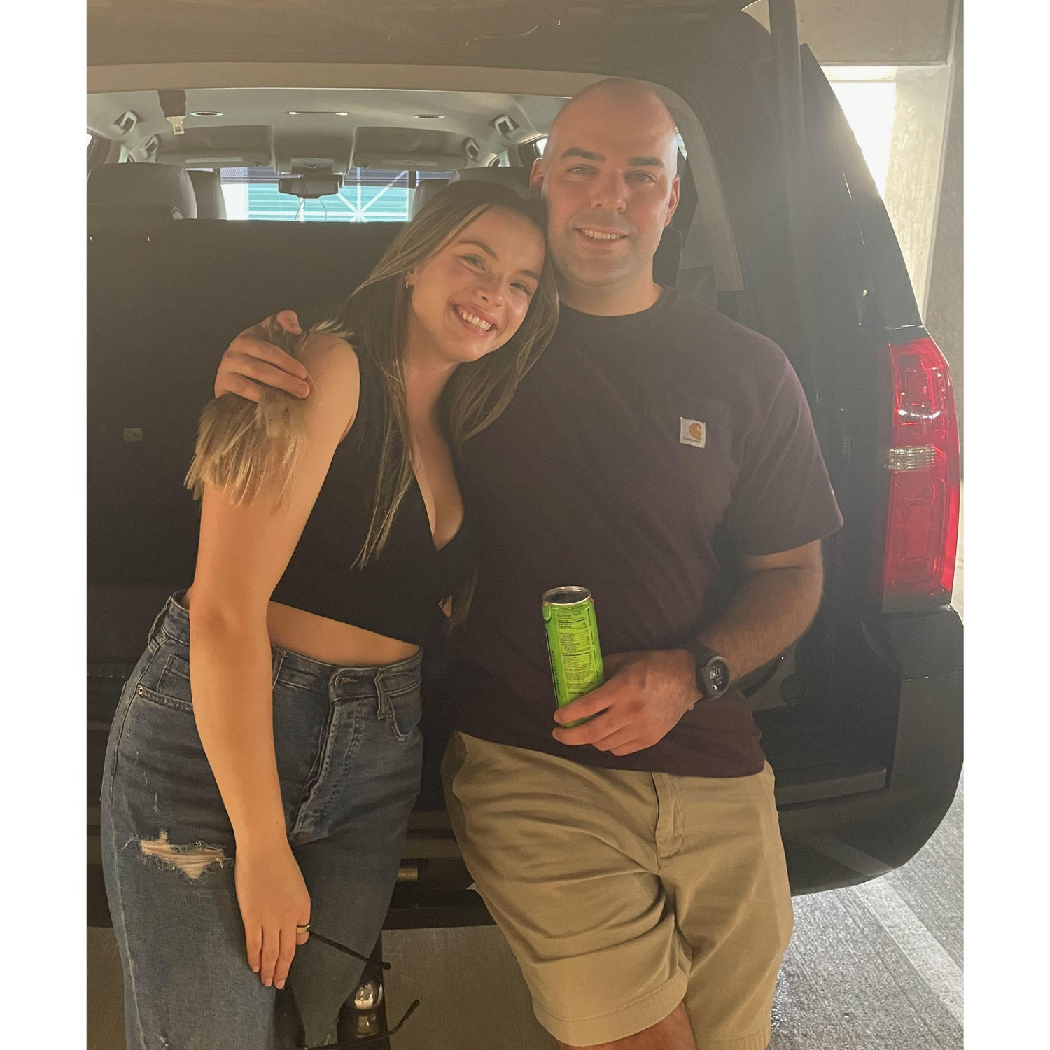 Our first concert together (of many) - Red Hot Chili Peppers.