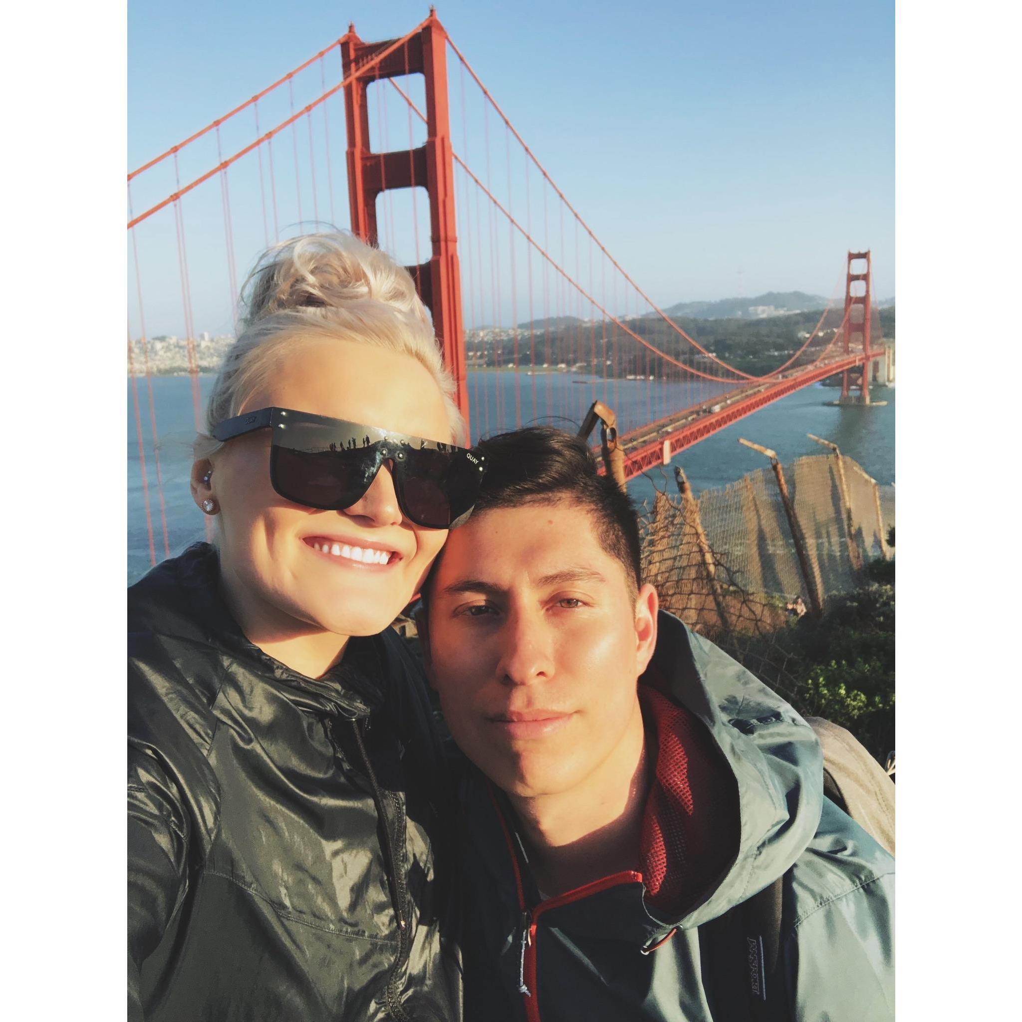 One of our first pics together!