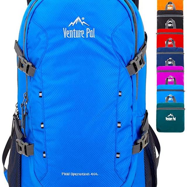 Venture Pal 40L Lightweight Packable Travel Hiking Backpack Daypack