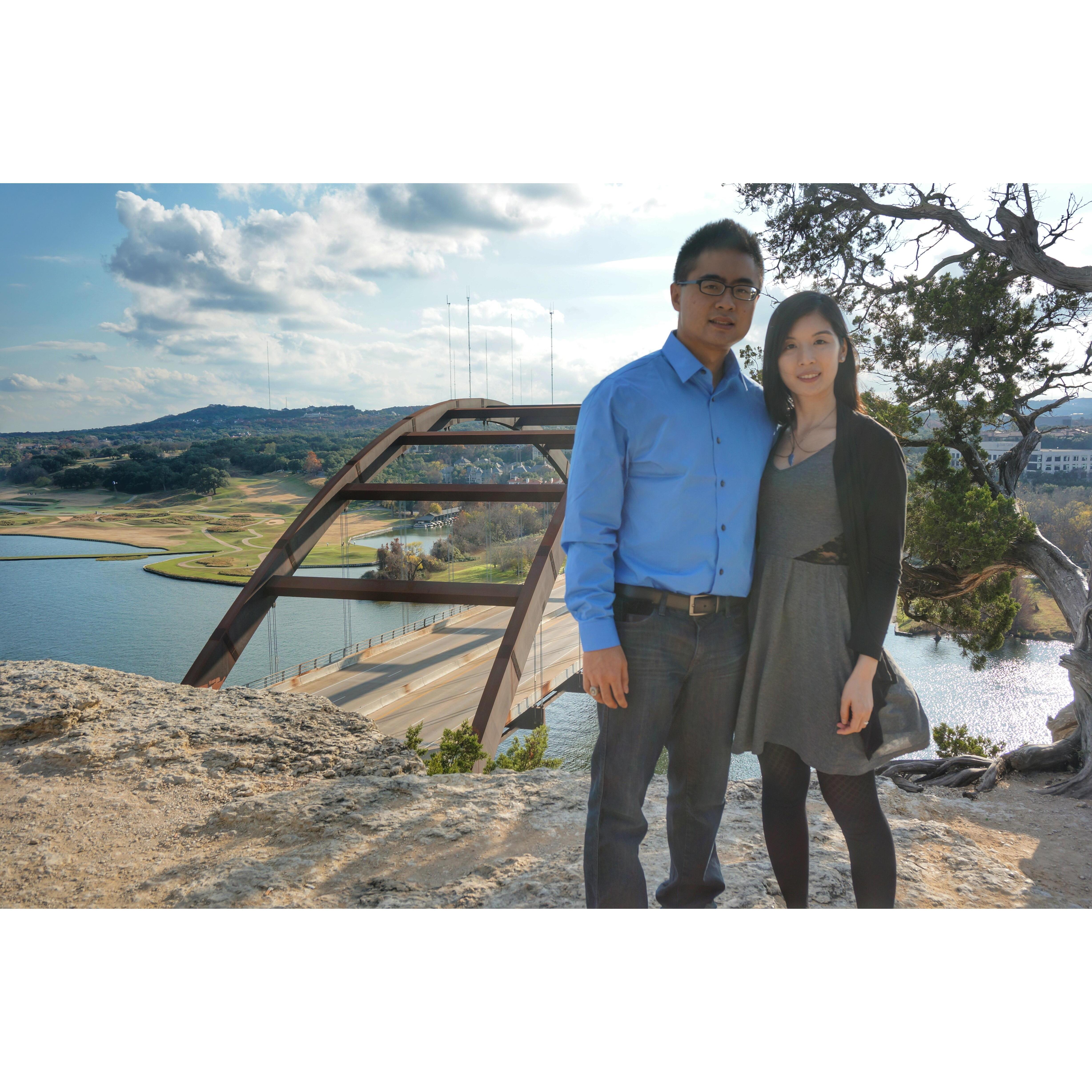 One of our first trips to Austin together back in 2014!