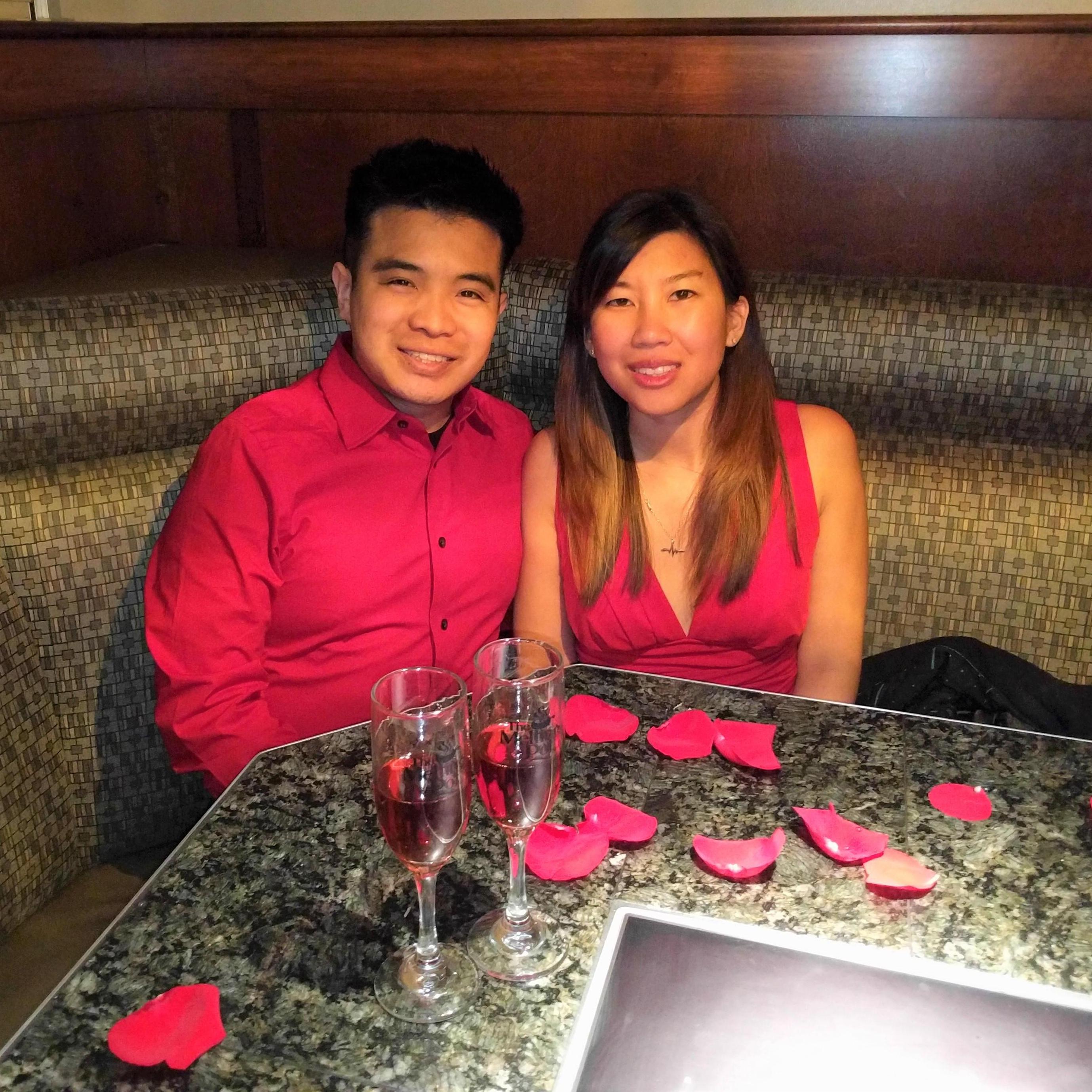 We match a lot more than we should sometimes. Melting Pot. Valentimes Day (February 2016).