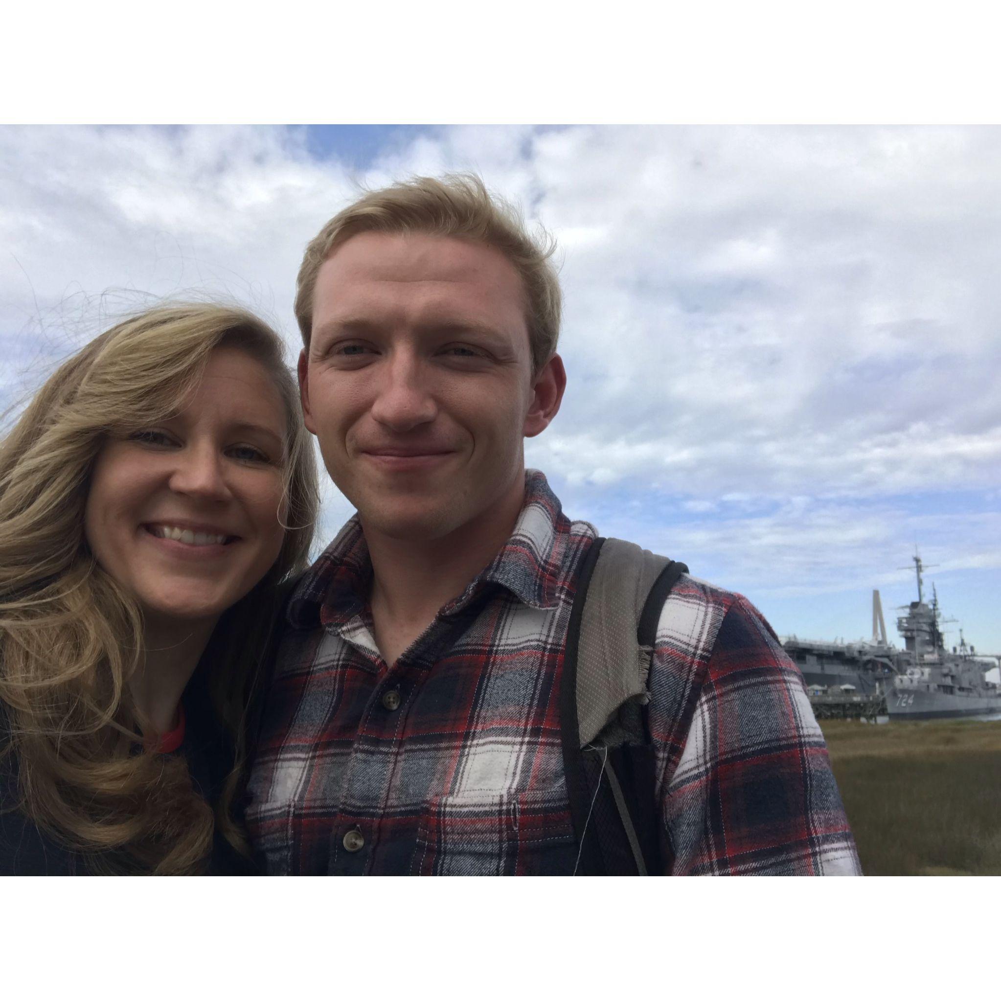 An incredible weekend in Charleston. USS Yorktown.