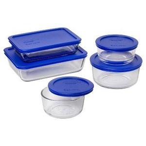 Pyrex 10pc Food Storage Containers