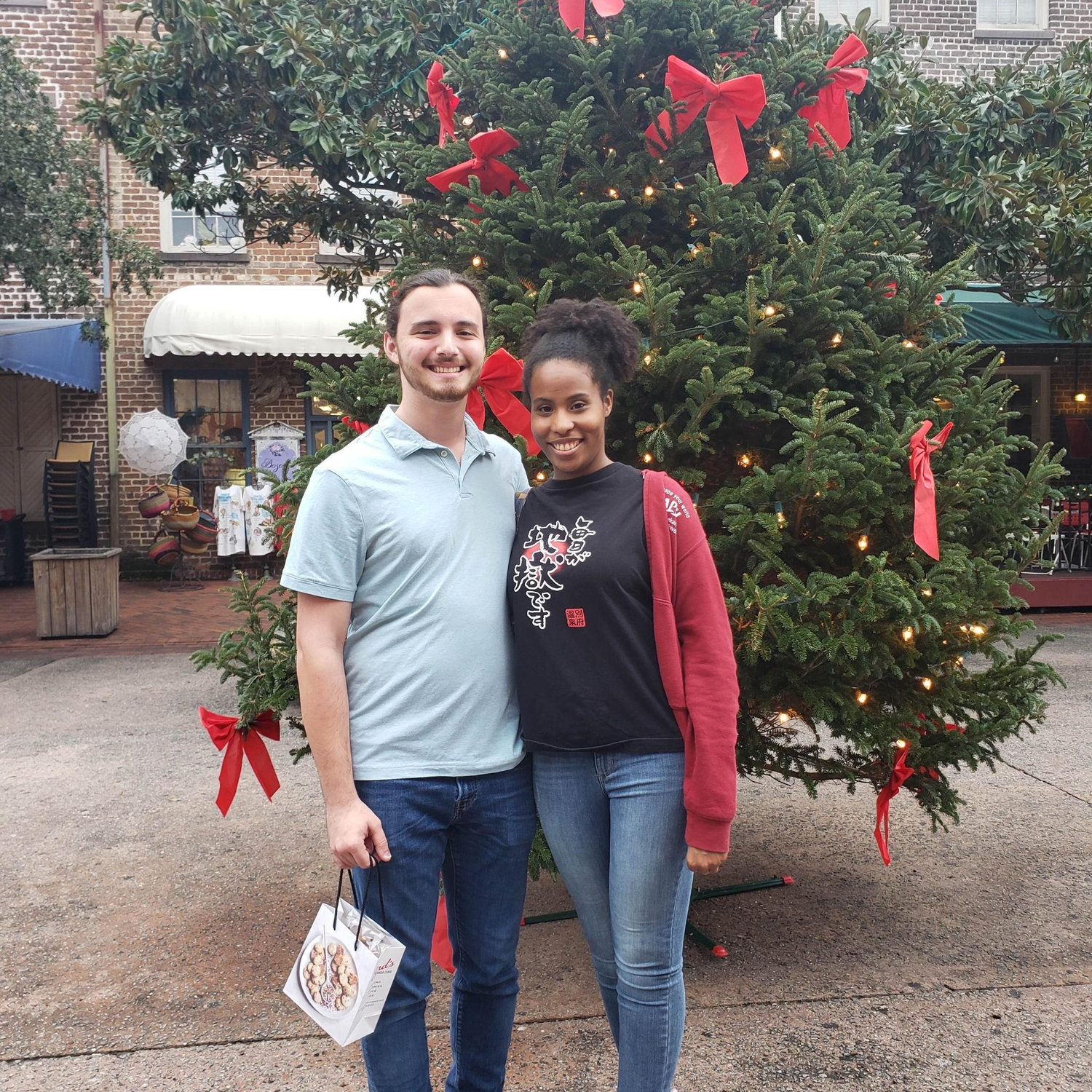 We went on a Christmas trip in 2019