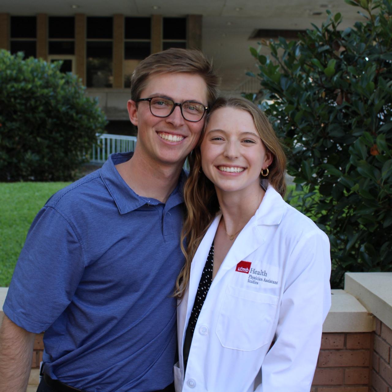 Taylor’s white coat ceremony
