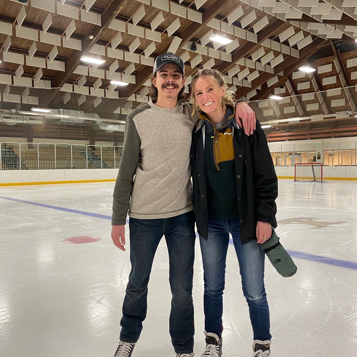 O'Brien family annual skate.