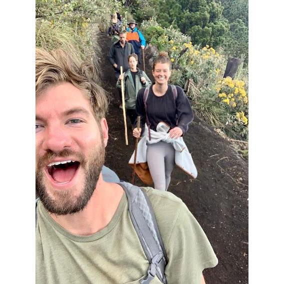 Some how didn't die hiking up this Volcano in Guatemala for 2 straight days