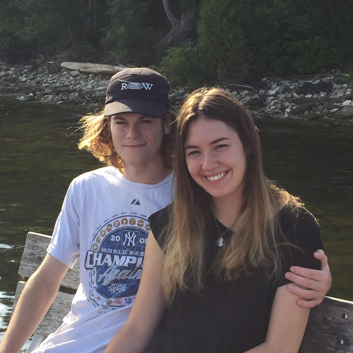 On the dock in Door County